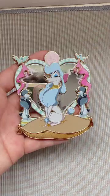 "PAWFECT" isn't easy Georgette Fantasy Pin