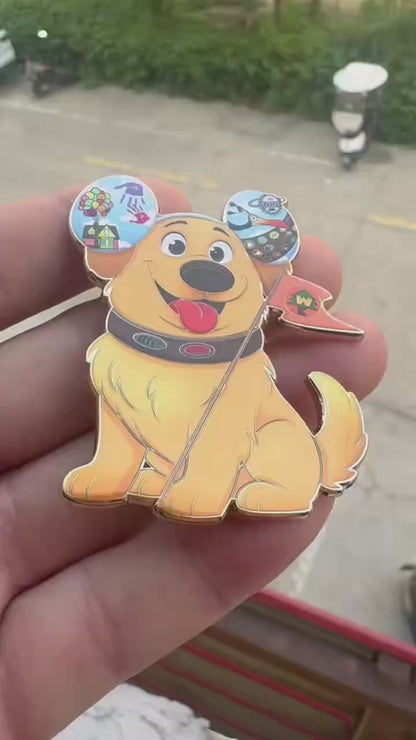 "We're All Ears" Dug Fantasy Pin