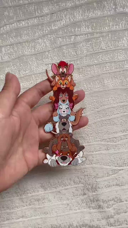“Totem Tails” Oliver & Company Fantasy Pin