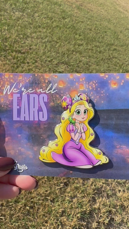 "We're All Ears" Rapunzel Fantasy Pin