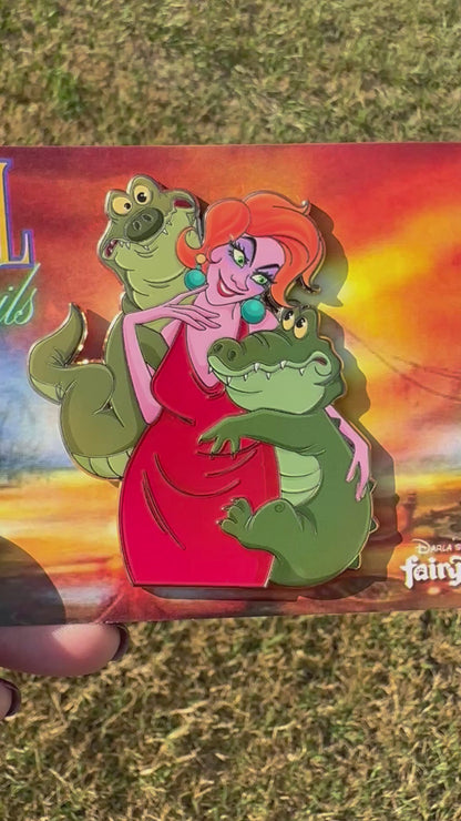 Evil Tails Medusa, Brutus & Nero Fantasy Pin