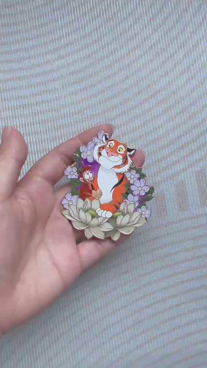 “Blooming Friendship" Raja & Abu Fantasy Pin