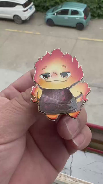 Elemental Chibi Fantasy Pins
