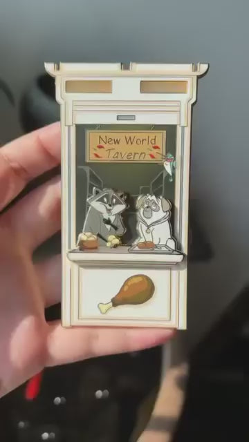 Foodie Friends “The New World Tavern" Disney Pocahantas Fantasy Pin