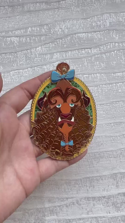 “Furry & Fabulous” Beast Fantasy Pin