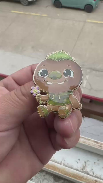 Elemental Chibi Fantasy Pins
