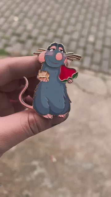 “Tails & Treats” Ratatouille’s Remy Fantasy Pin