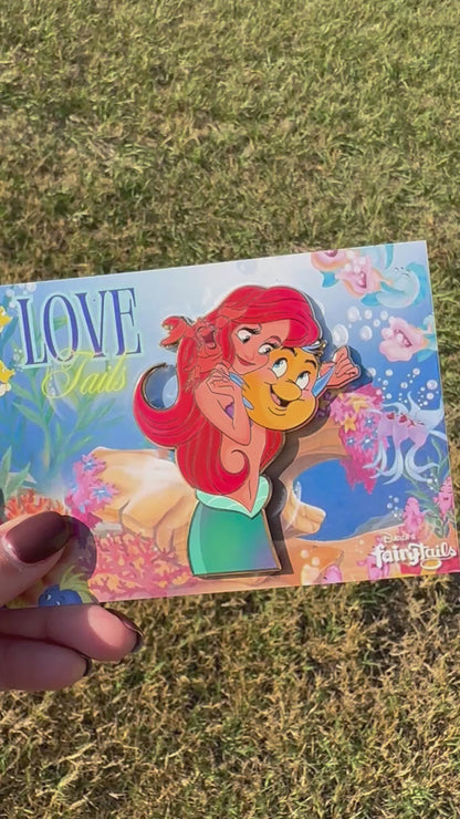 Love Tails Ariel, Flounder & Sebastian Fantasy Pin