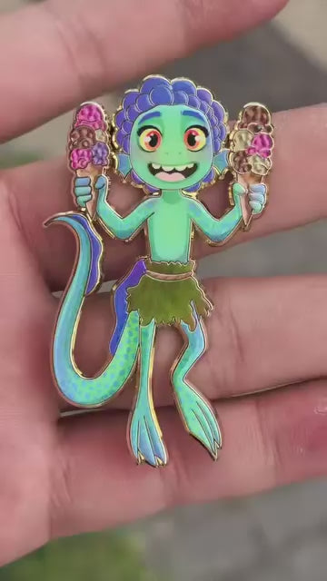 Tails & Treats Luca Fantasy Pin