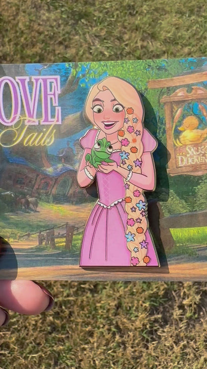 Love Tails Rapunzel & Pascal Fantasy Pin