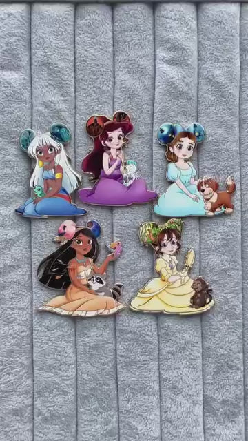 "We're All Ears" Megara Fantasy Pin