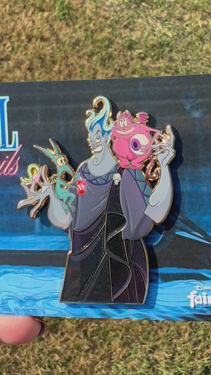 Evil Tails Hades, Pain & Panic Fantasy Pin