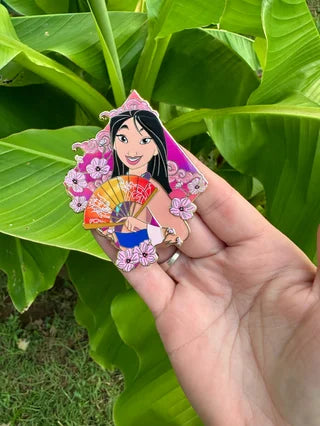 Princess Fairytales Mulan LE30 Fantasy Pin by The Pin Coop