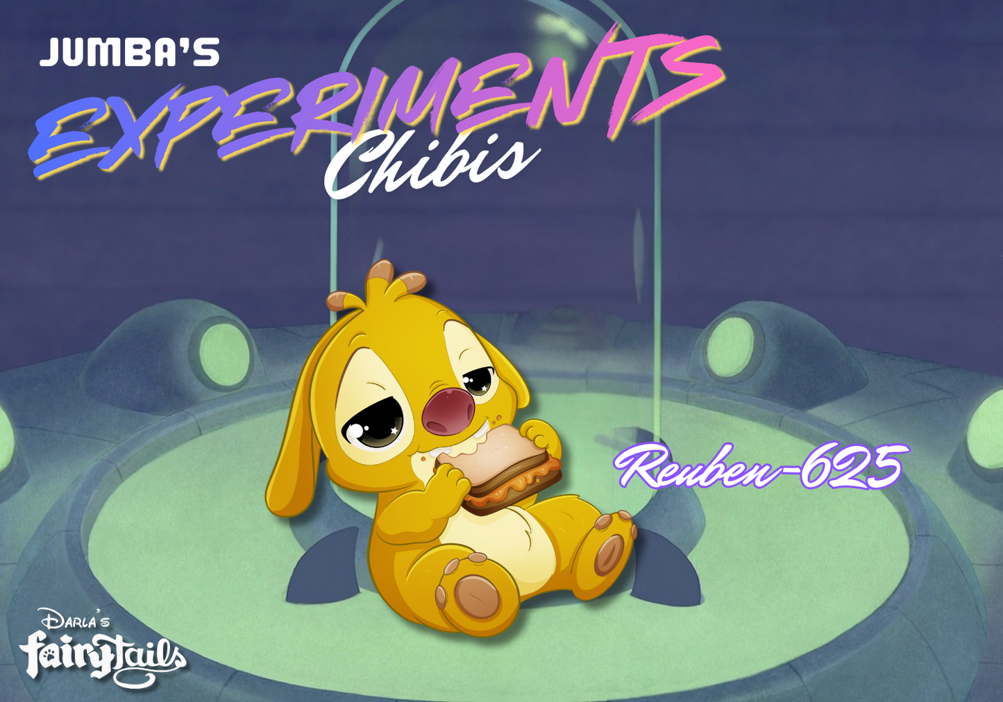 PRESALE - Jumba's Experiments Chibi Series 1 Fantasy Pins
