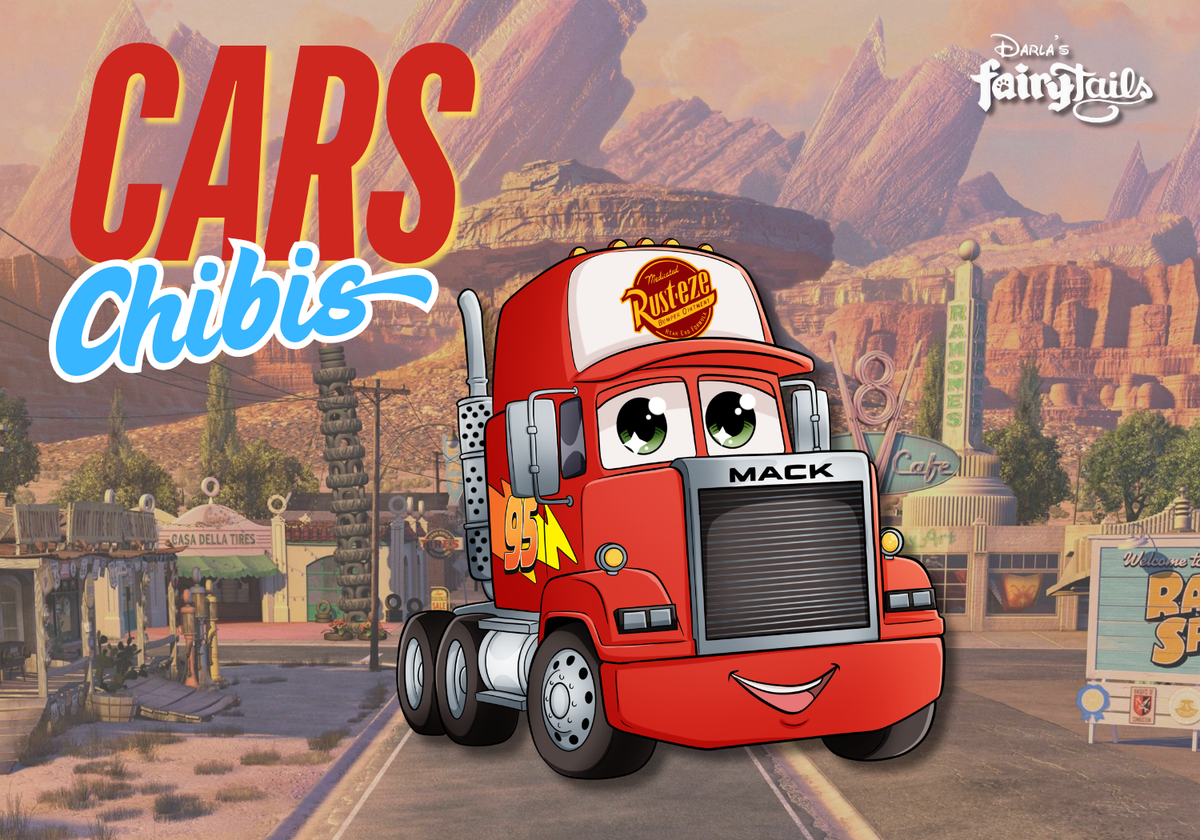 PRESALE - Cars Chibi Series 2 Fantasy Pins