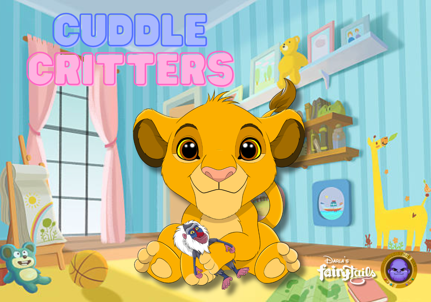 PRESALE -“Cuddle Critters” Series 4 Fantasy Pins
