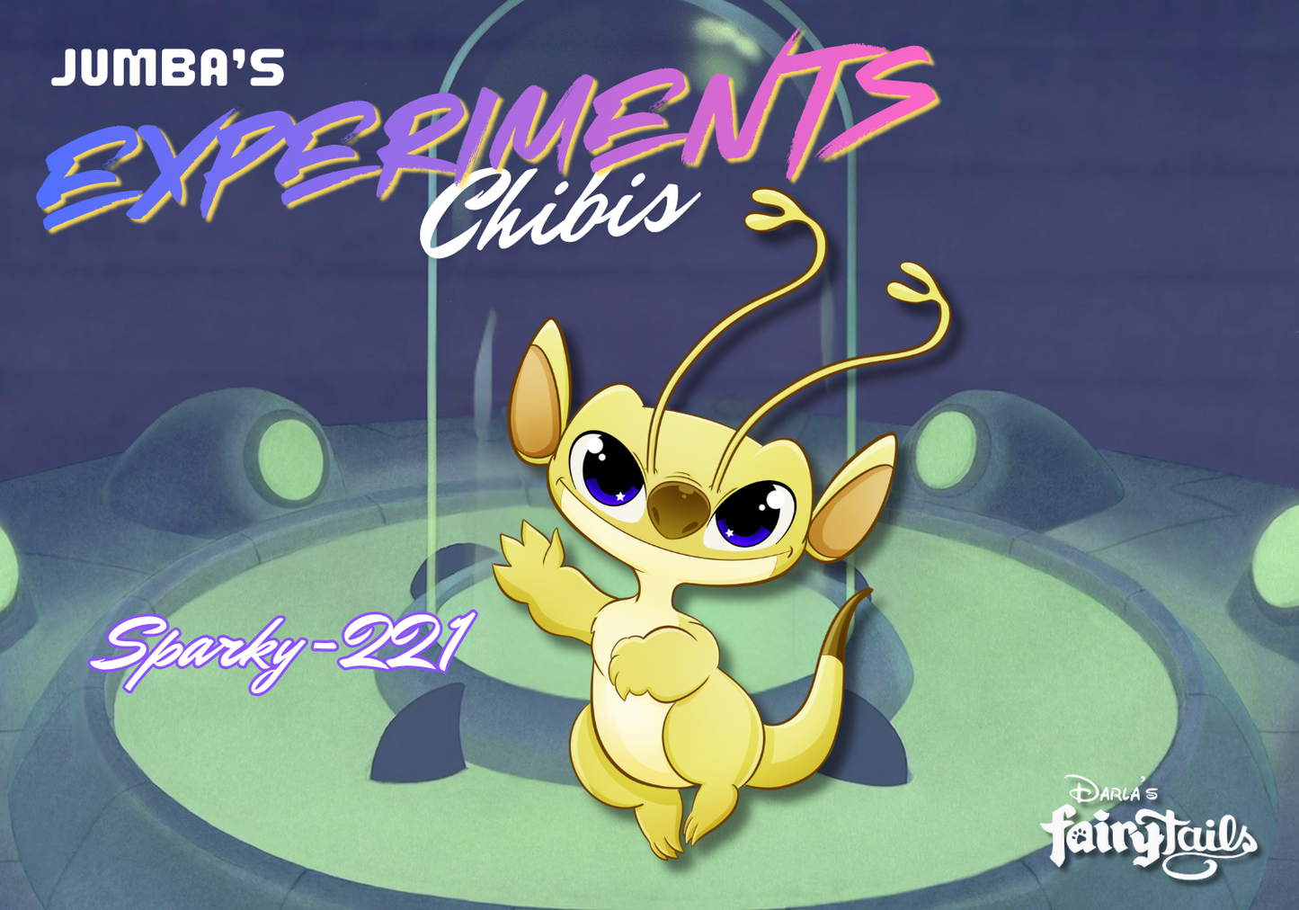 PRESALE - Jumba's Experiments Chibi Series 1 Fantasy Pins