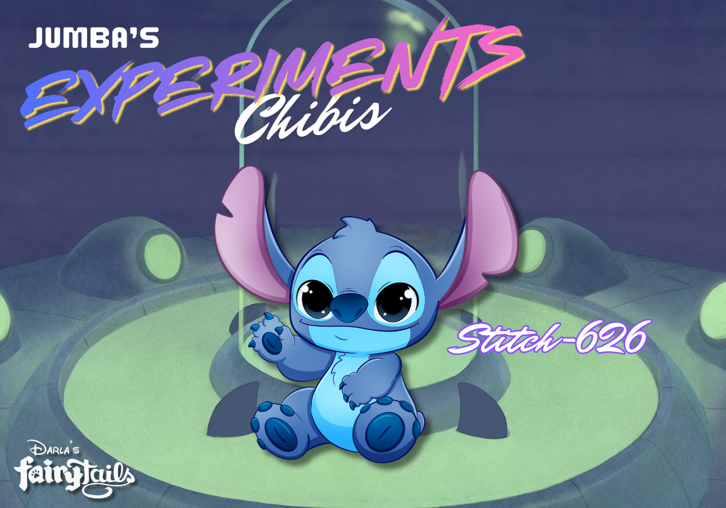 PRESALE - Jumba's Experiments Chibi Series 1 Fantasy Pins