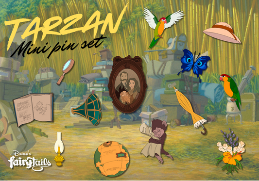 PRESALE - Tarzan Mini Fantasy Pins