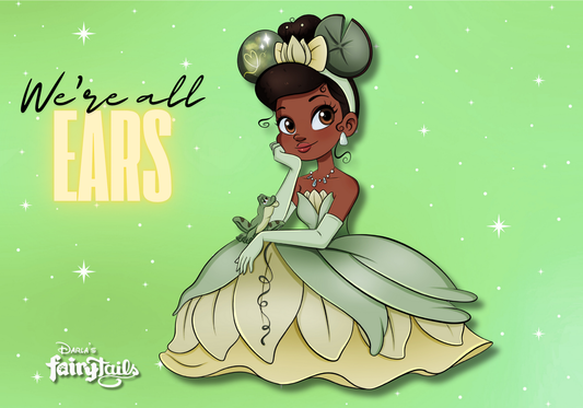 PRESALE - "We're All Ears" Tiana Fantasy Pin