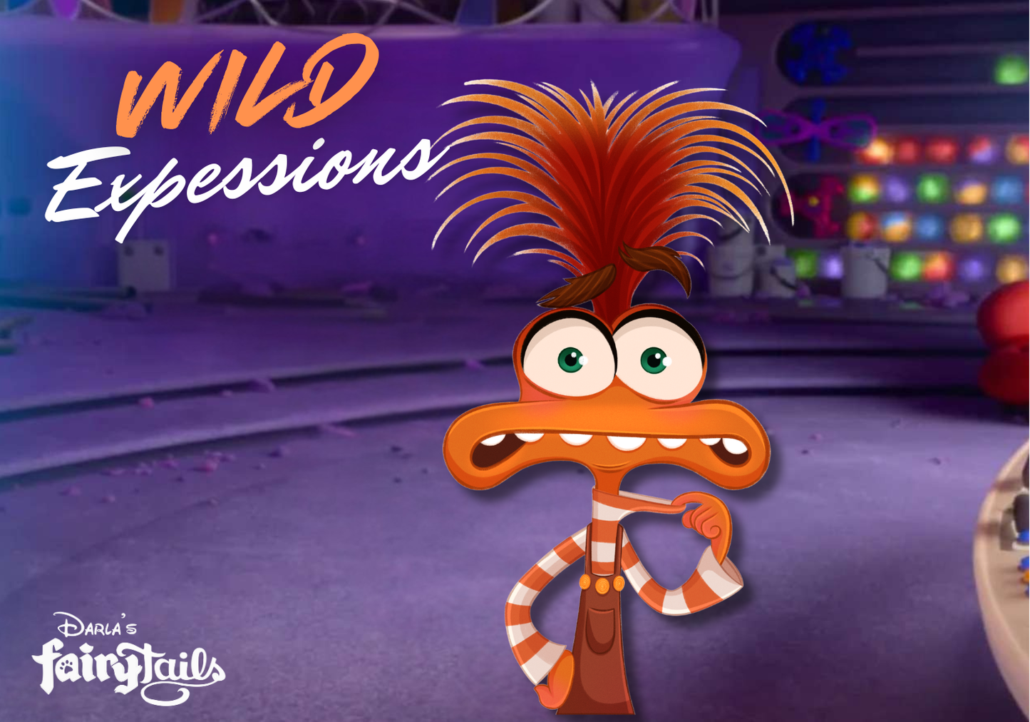 PRESALE - “Wild Expressions” Anxiety Fantasy Pin